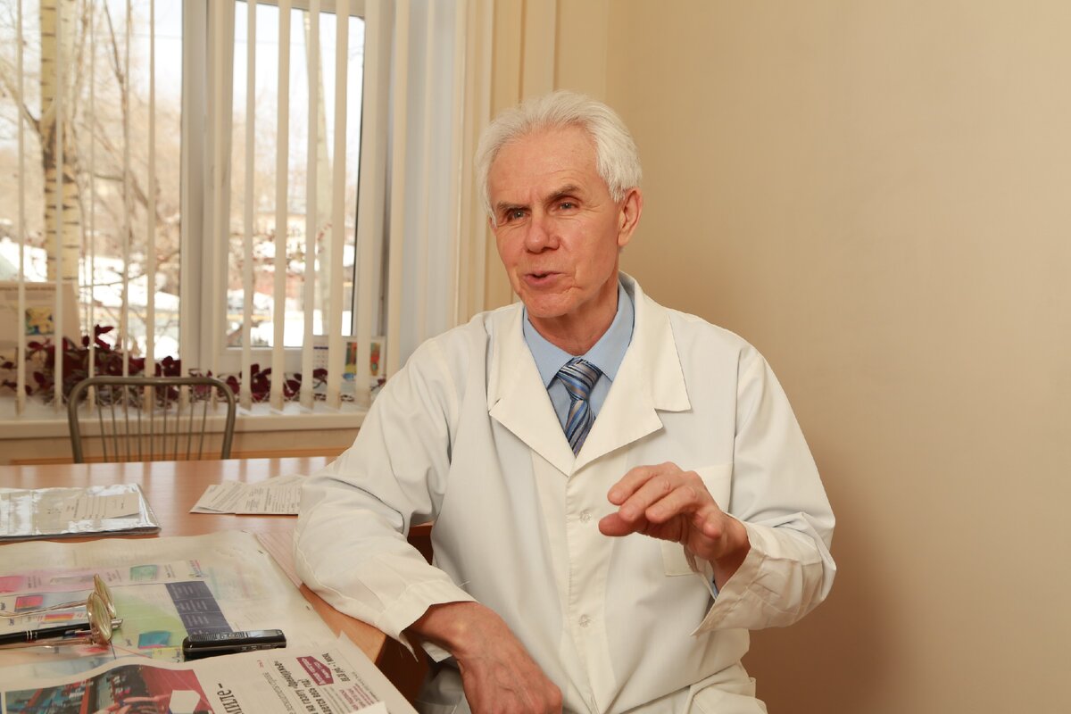 Оренбургский врач Валерий Баев. Фото Валерия Гунькова.